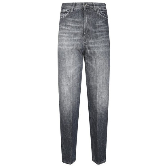 Dondup Relaxed Fit Tapered Leg Jeans With Vintage Grey Wash - NWT - Picture 1 of 3